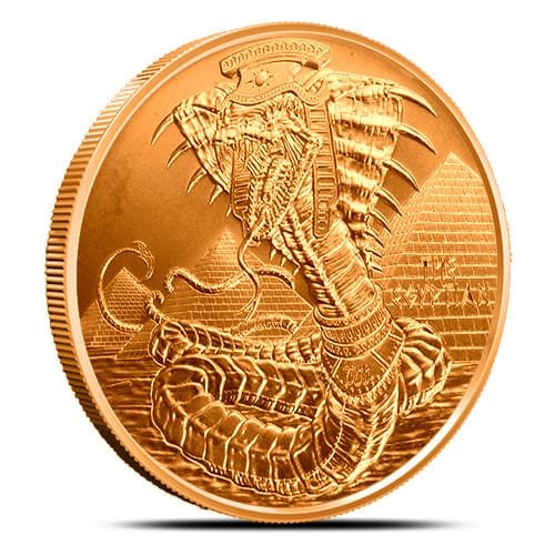Dragón Egipcio · Cobre reverso