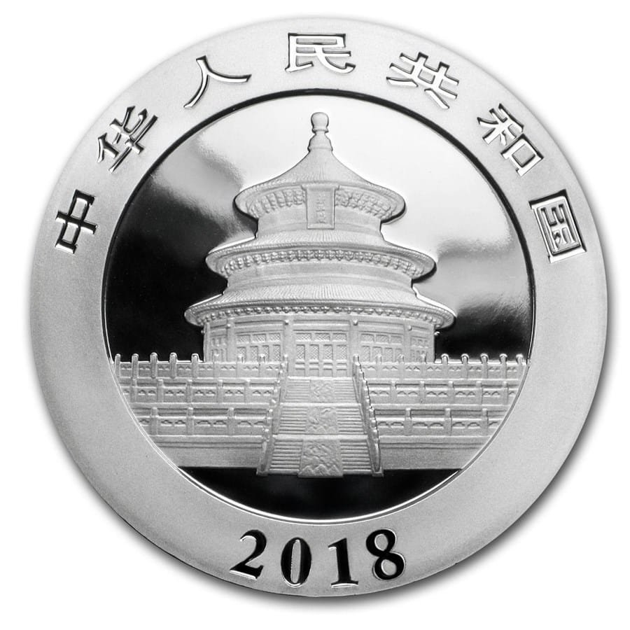 Panda de China 30 g 2018