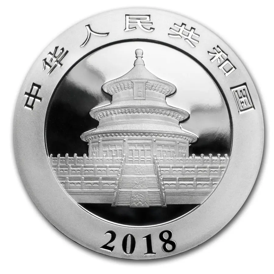 Panda de China 30 g 2018